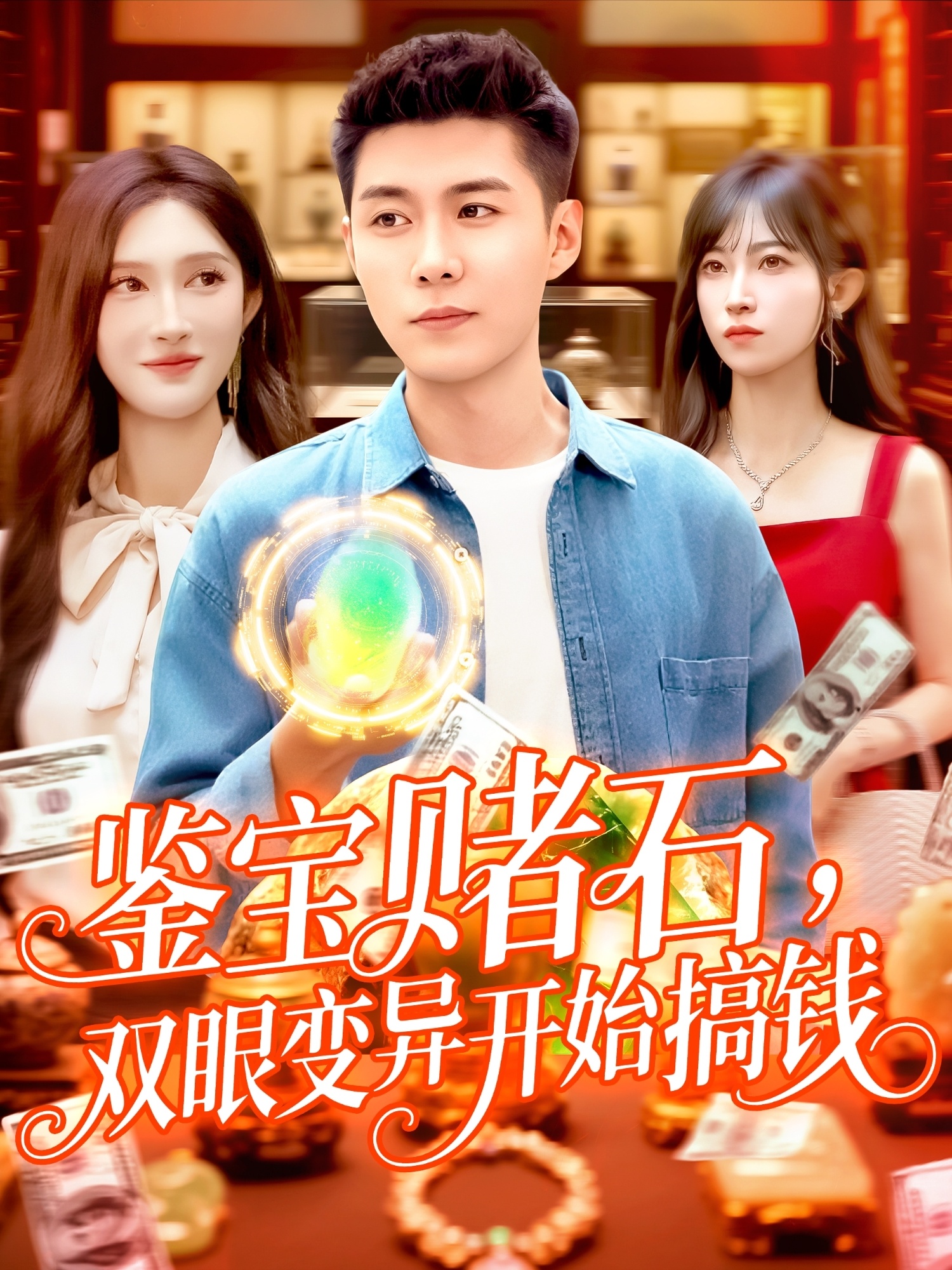 鉴宝赌石双眼变异开始搞钱(全集)